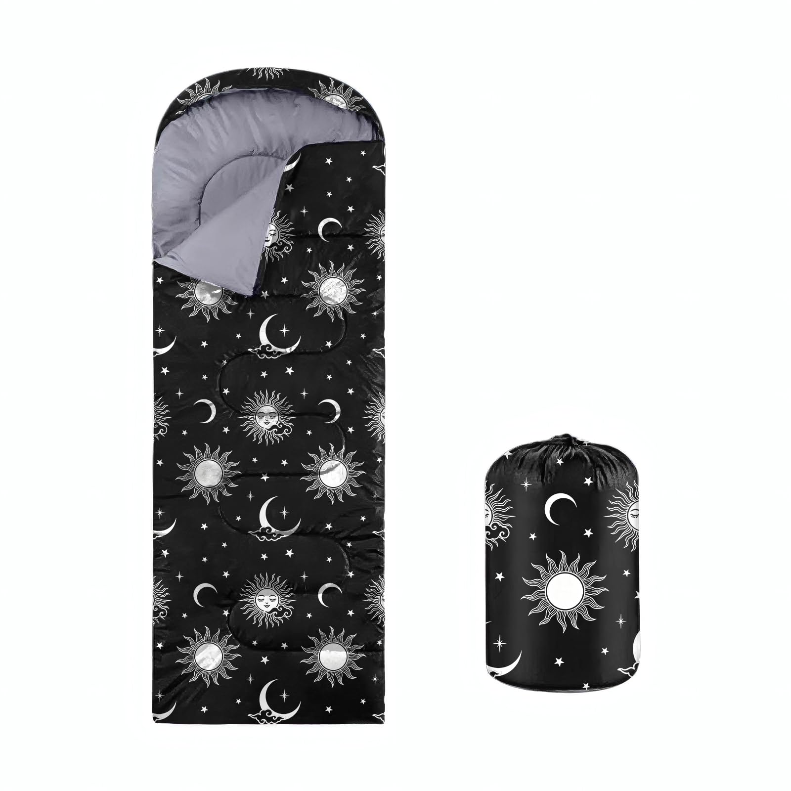 Star Sleeping Bags, RollableSleeping Bags and Compact withCompression Sack, Slumber Bagsfor Outdoor, Camping and Travel — image 1