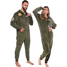 Funziez! Slim Fit Racecar Driver and Fighter Pilot One Piece - Plush Adult Costume Jumpsuit