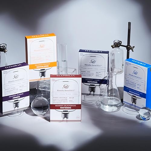 Miniatura 5 de Elensilia Intracell - Máscara facial hidratante de mucina de caracol y ácido hialurónico (10 hojas), mascarilla facial calmante y calmante para