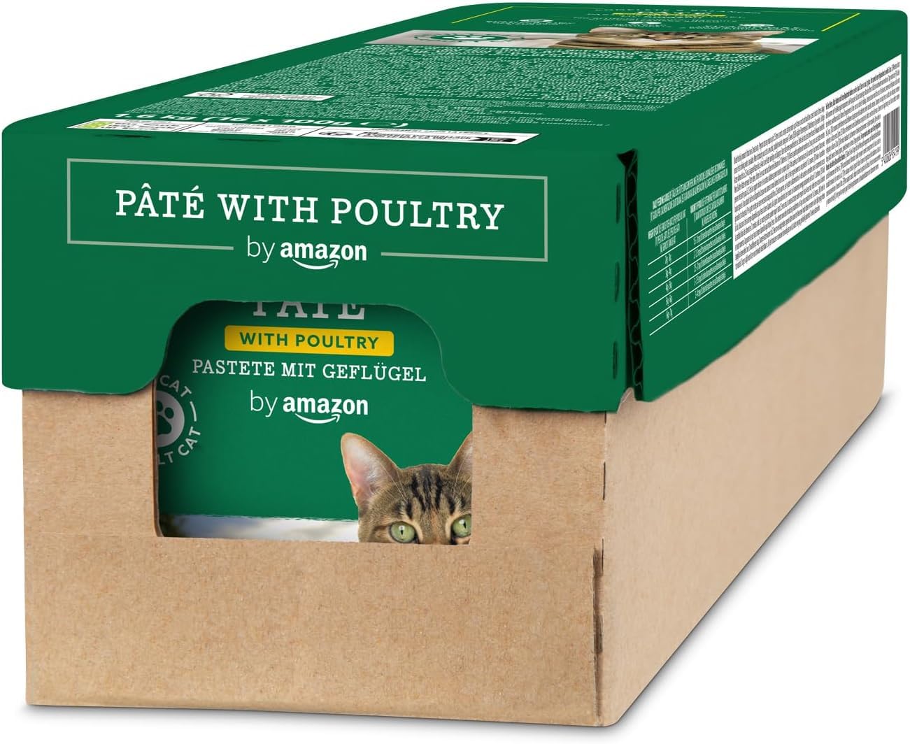 by AmazonWet Cat Food - Paté with Poultry, 100g, Pack of 16 (Previously Lifelong)