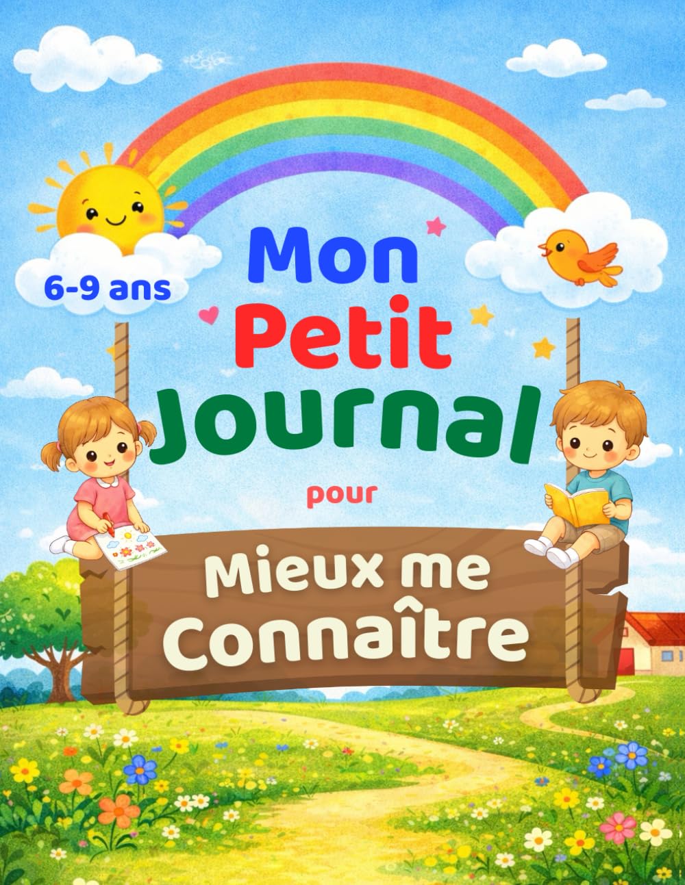 Mon premier journal guidé enfant - Un livre pour écrire et dessiner chaque jour – Enfants de 6 à 9 ans