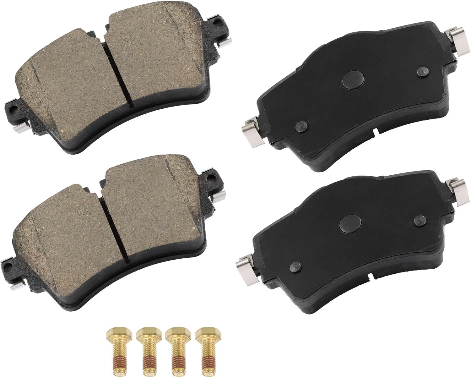 cciyu D1801 Front Ceramic Disc Brake Pads Kit For Mini For Cooper 2014-2019,For Mini For Cooper Clubman 2016-2019