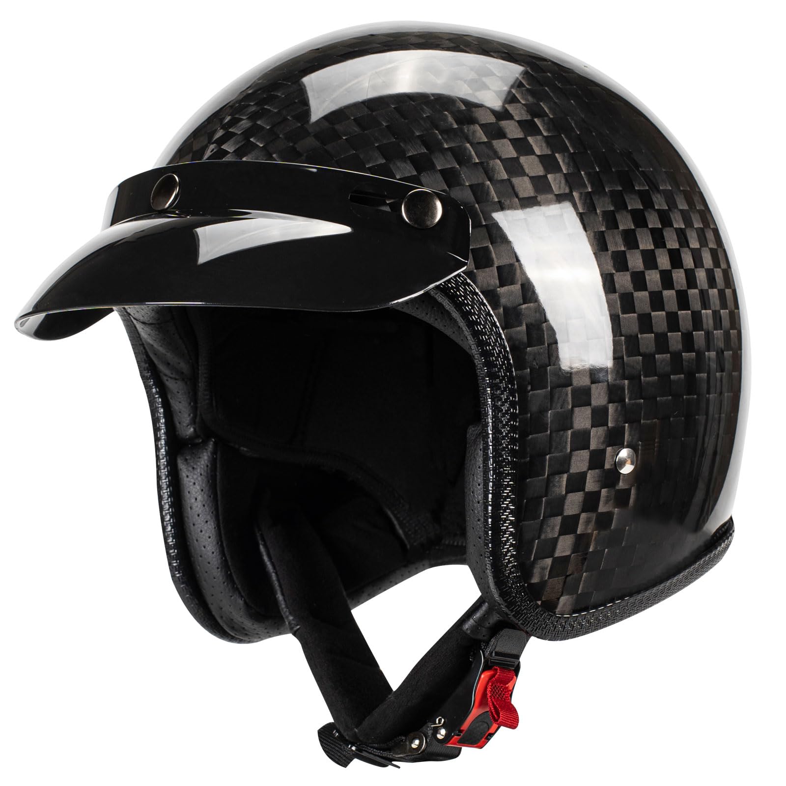 kaESE 3/4 Carbon Fiber Helmet (X-Large)