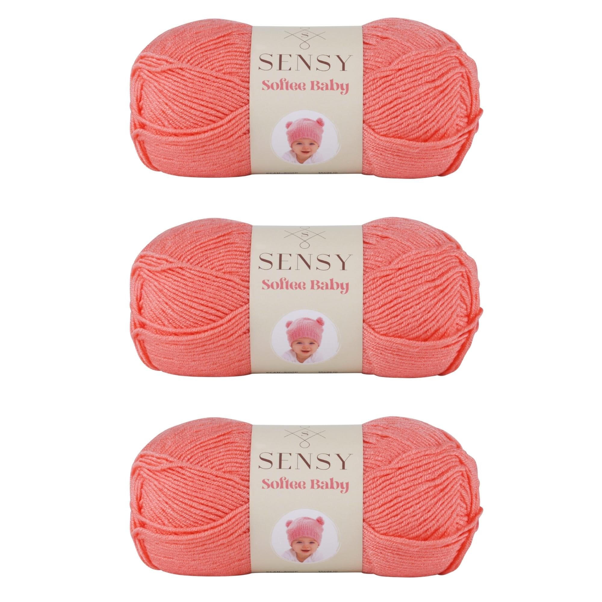 Sensy Multi-Color Roving Yarn - 3 Skeins (3.5oz Each, 132 Yards, Bulky Weight) - View #7
