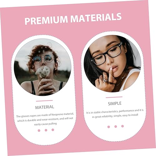 Miniatura 4 de CRILSTYLEO 5 uds. Correa de fijación elástica antidesprendimiento para niños, correa para gafas de sol deportivas para niños y hombres, gafas de sol