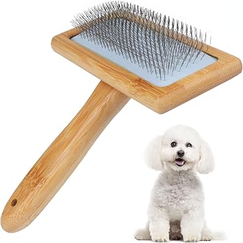 Dog Brush for Grooming, Dog Brushes Cat Slicker Brush Professional Grooming Brush Comb for Cockapoo, Dogs, Cats, Long Short Haired
