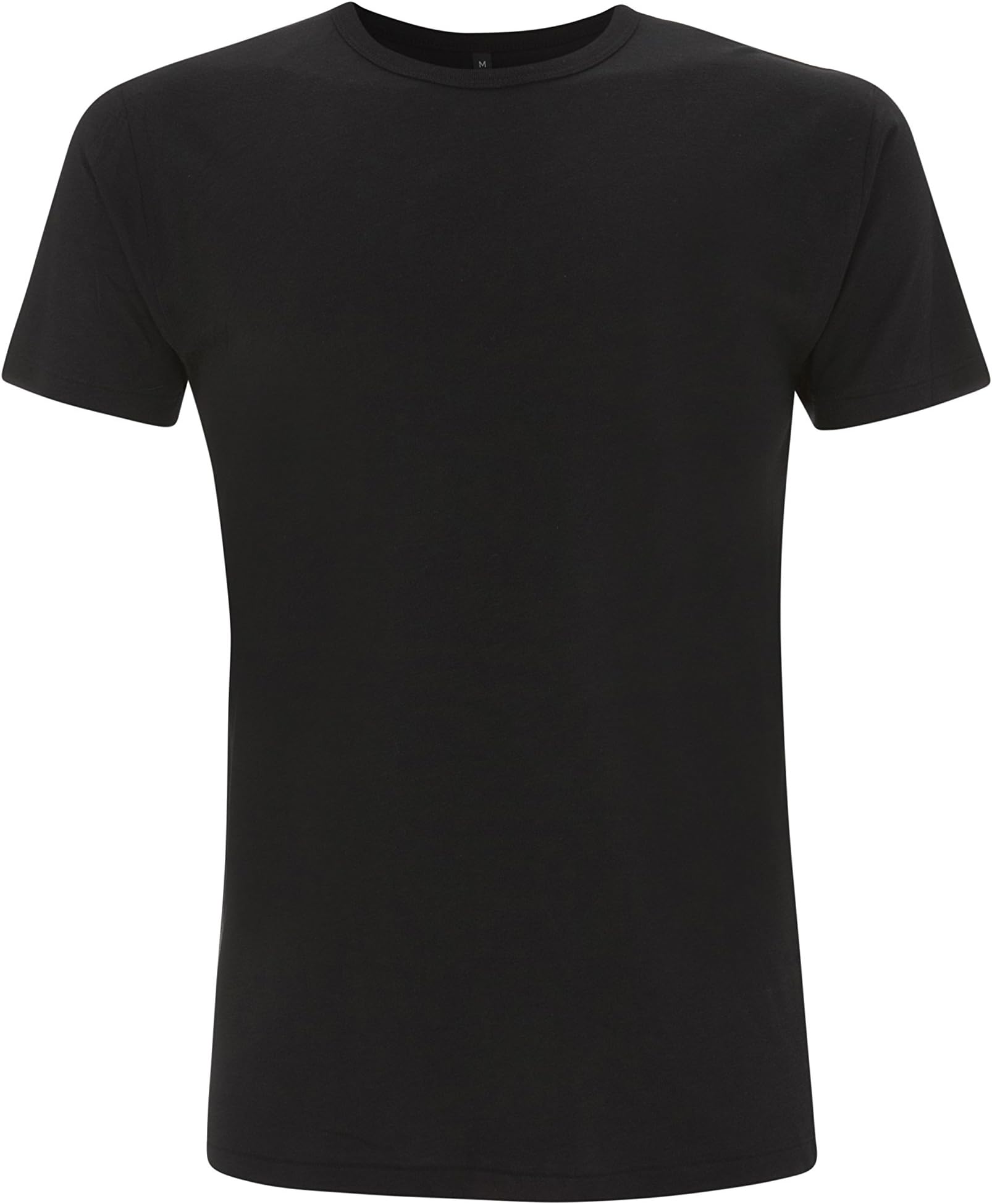Mens T-Shirt, Black - XXL, Bamboo & Organic Cotton Jersey style T Shirt