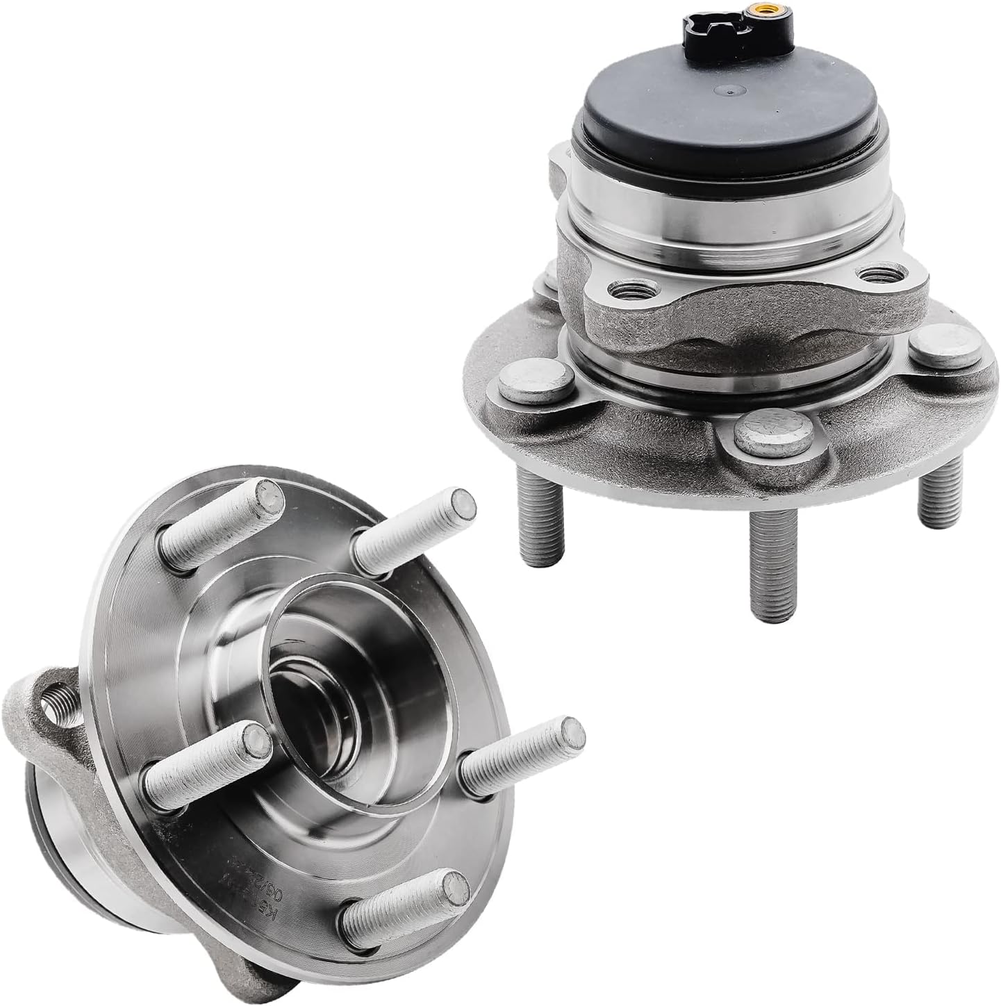 Detroit Axle - FWD Rear 4pc Wheel Bearing Hubs Kit for 14-18 Ford Fusion, 14-16 Lincoln MKZ, 2 Wheel Bearing and Hubs Assembly 2 Sway Bar End Links 2014 2015 2016 2017 2018 Replacement