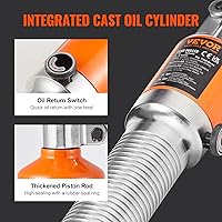 Vista 4 de VEVOR Extractor hidráulico de engranajes, separador de extracción de rodamiento de rueda de capacidad máxima de 5 toneladas, extractor de 2 o 3