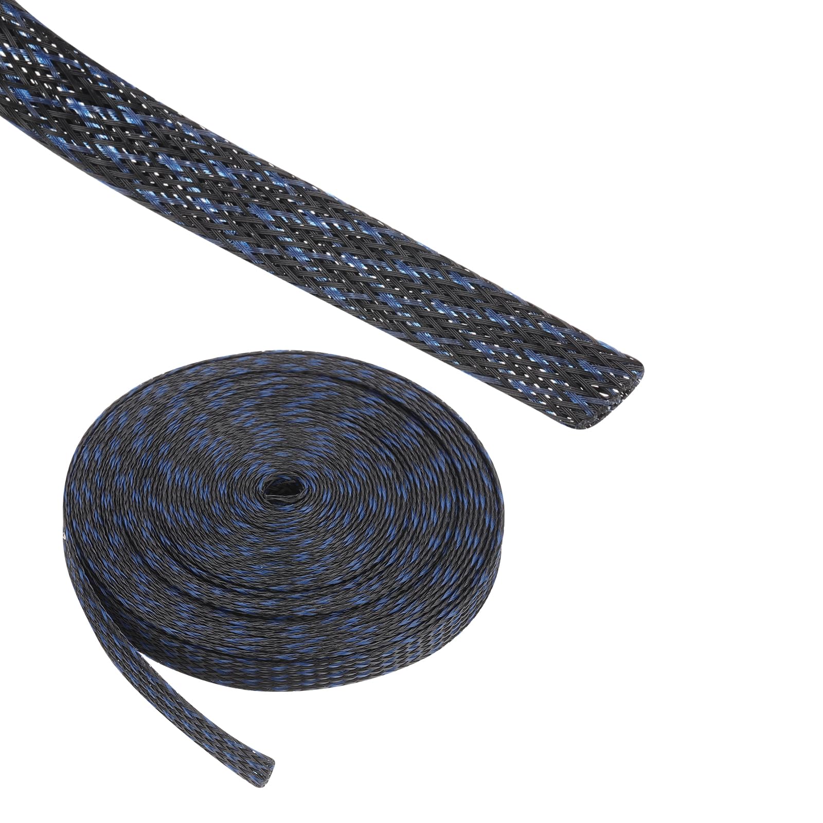 Rebower 25ft PET Expandable Wire Loom 3/8 Inch