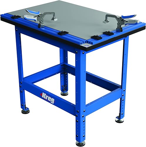 Kreg KCT-COMBO - Mesa de abrazadera y soporte de acero (KCT y KRS1035)