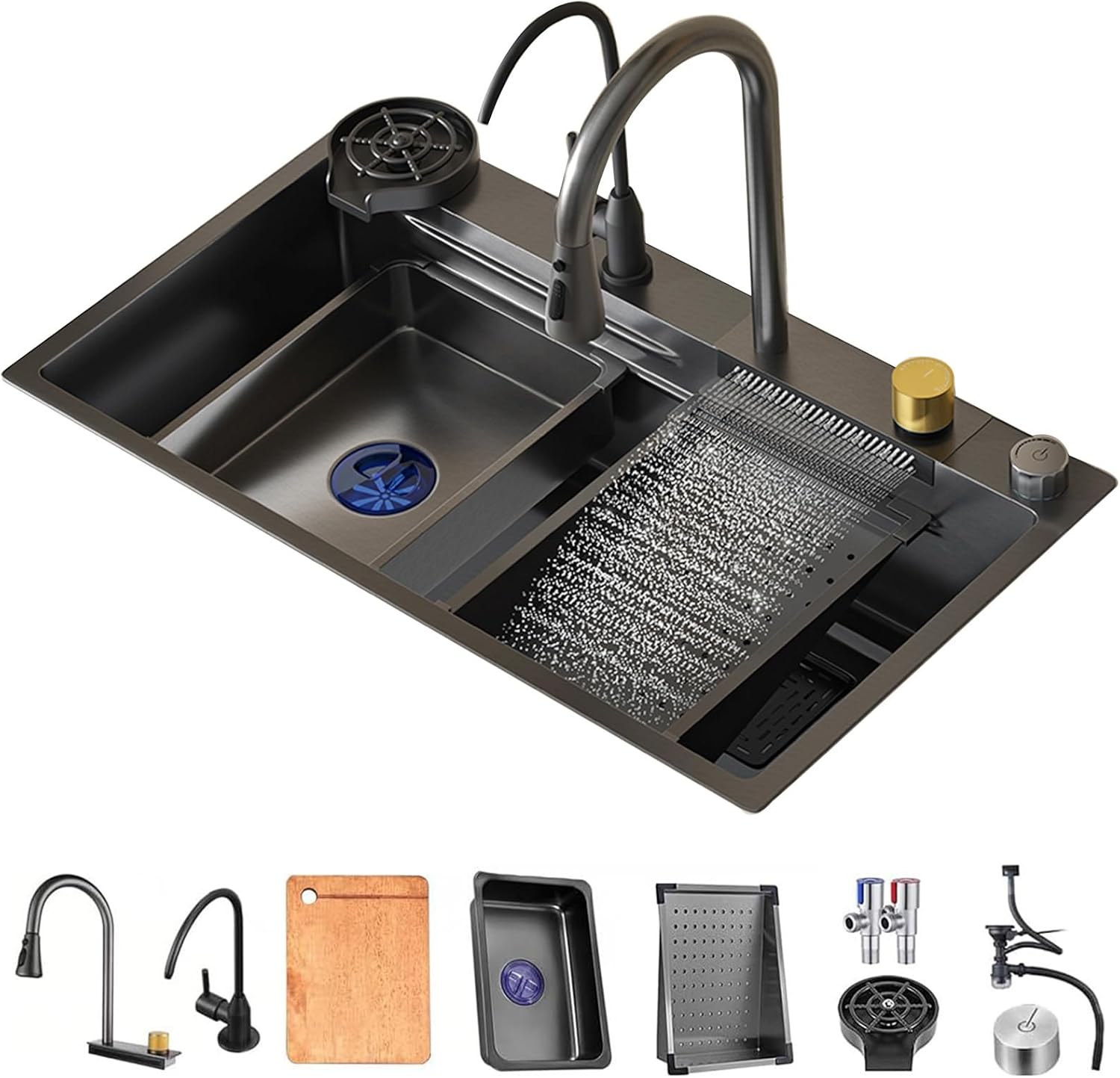 Single Bowl Kitchen Sink 304 Stainless Steel
