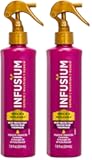 Infusium Repair and Replenish Heat Protector - Nourishing Heat Protection Spray for Hair with Vitamin E and Avocado Oil - Moisture Lock - 7.6 oz (Pack of 2)