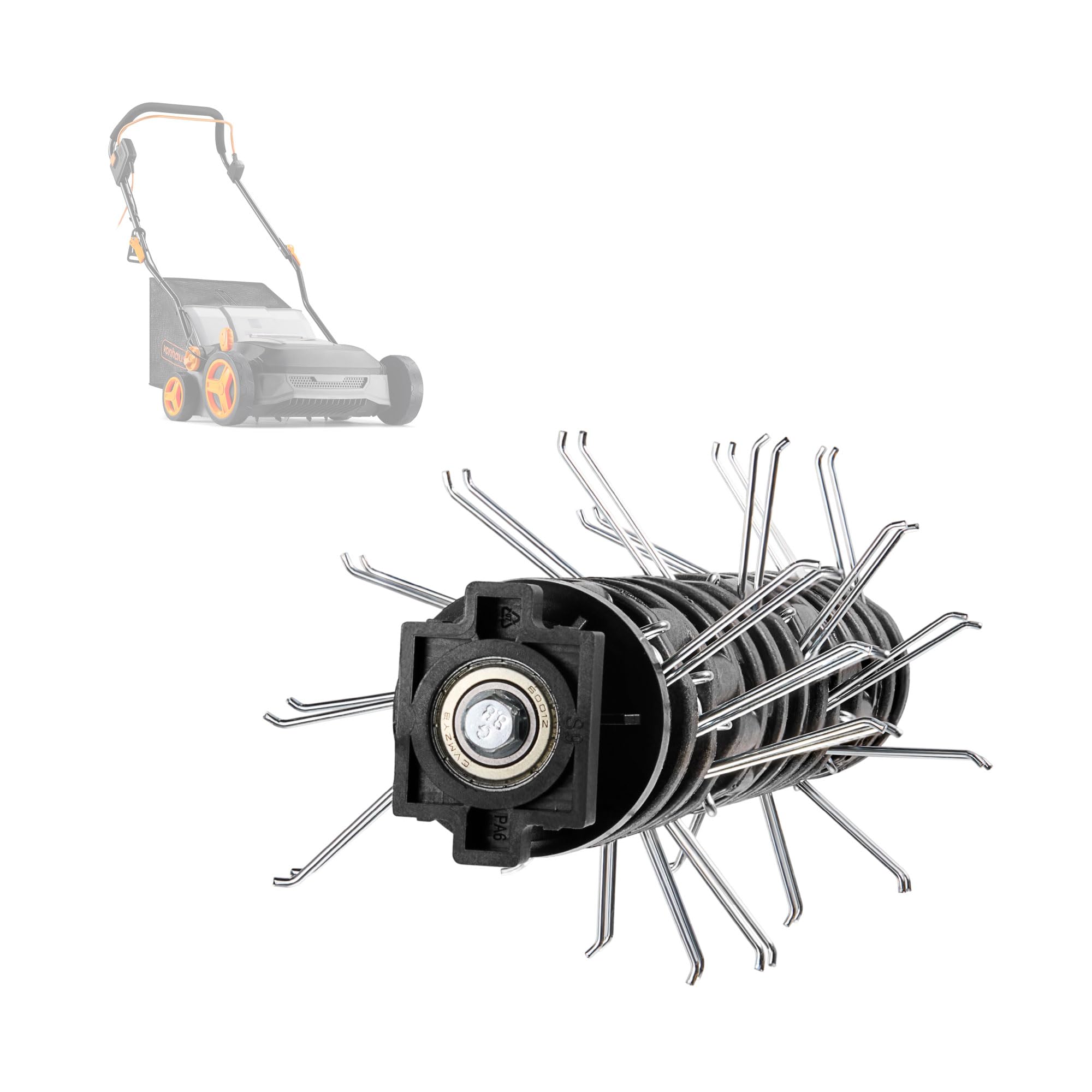 Vonhaus Rake Drum For Lawn Scarifier/Aerator/Rake 1600W – Spare Replacement Part