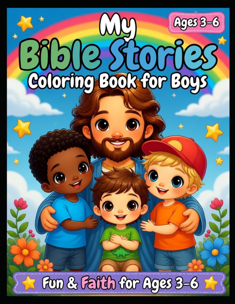 My Bible Stories:: Coloring Book for Boys