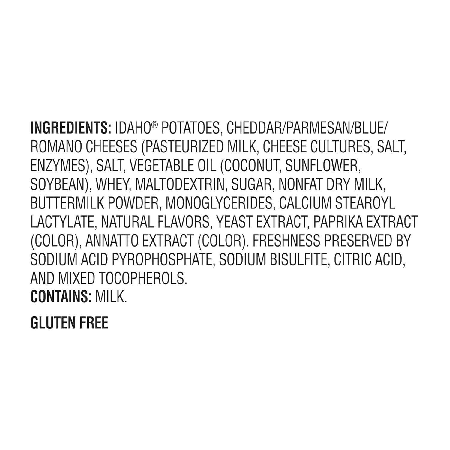 Idahoan Four Cheese Mashed Potatoes Cup, 1.5 Ounce (Pack of 10)