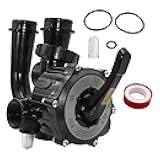 SP0710XR50 Backwash Valve Coupling Compatible with Hayward Pro-Series Vari-Flo Vertical Grid DE Filters with 1-1/2-inch NPT Ports，Black