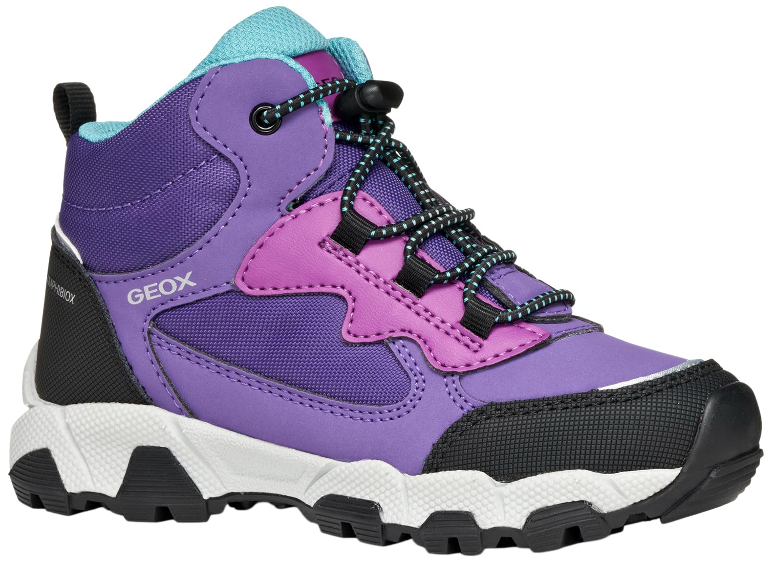 Geox Junior J Magnetar G. B ABX Sneakers Violet/Purple, 39 EU
