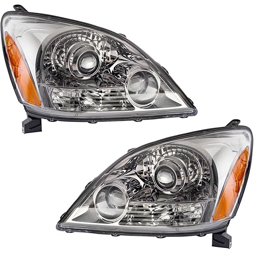 Headlight Set Compatible with 2005-2009 Lexus GX470