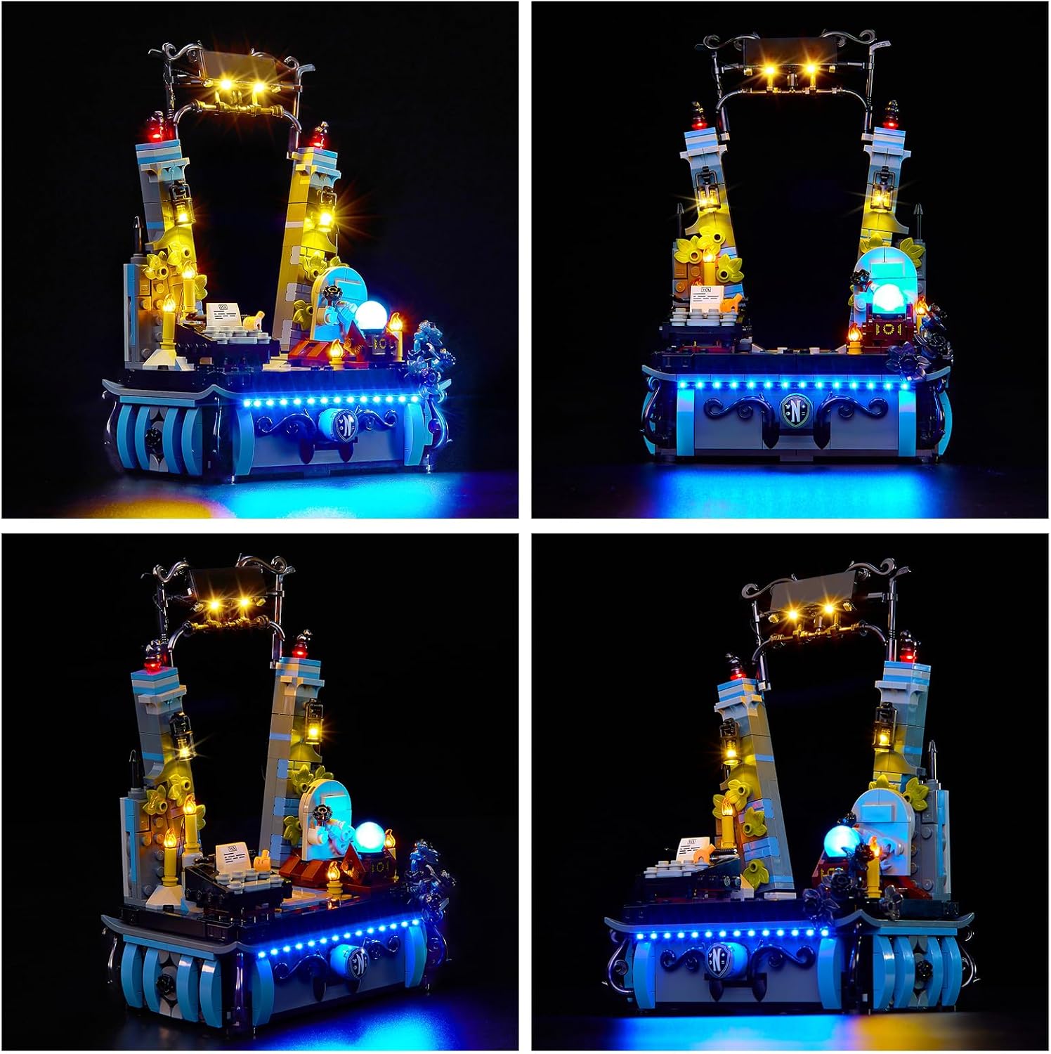 Kyglaring LED Light Kit Compatible with Lego 76780 Wednesday Addams Figure Model Set, Lights Only (Model Not Included), Classic Version.
