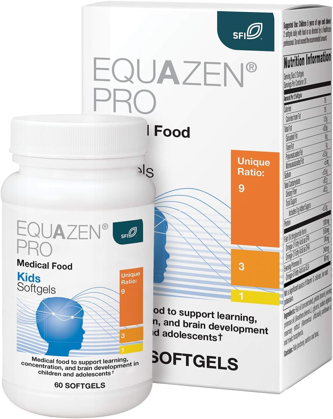 EQUAZEN PRO Kids 60 Softgels