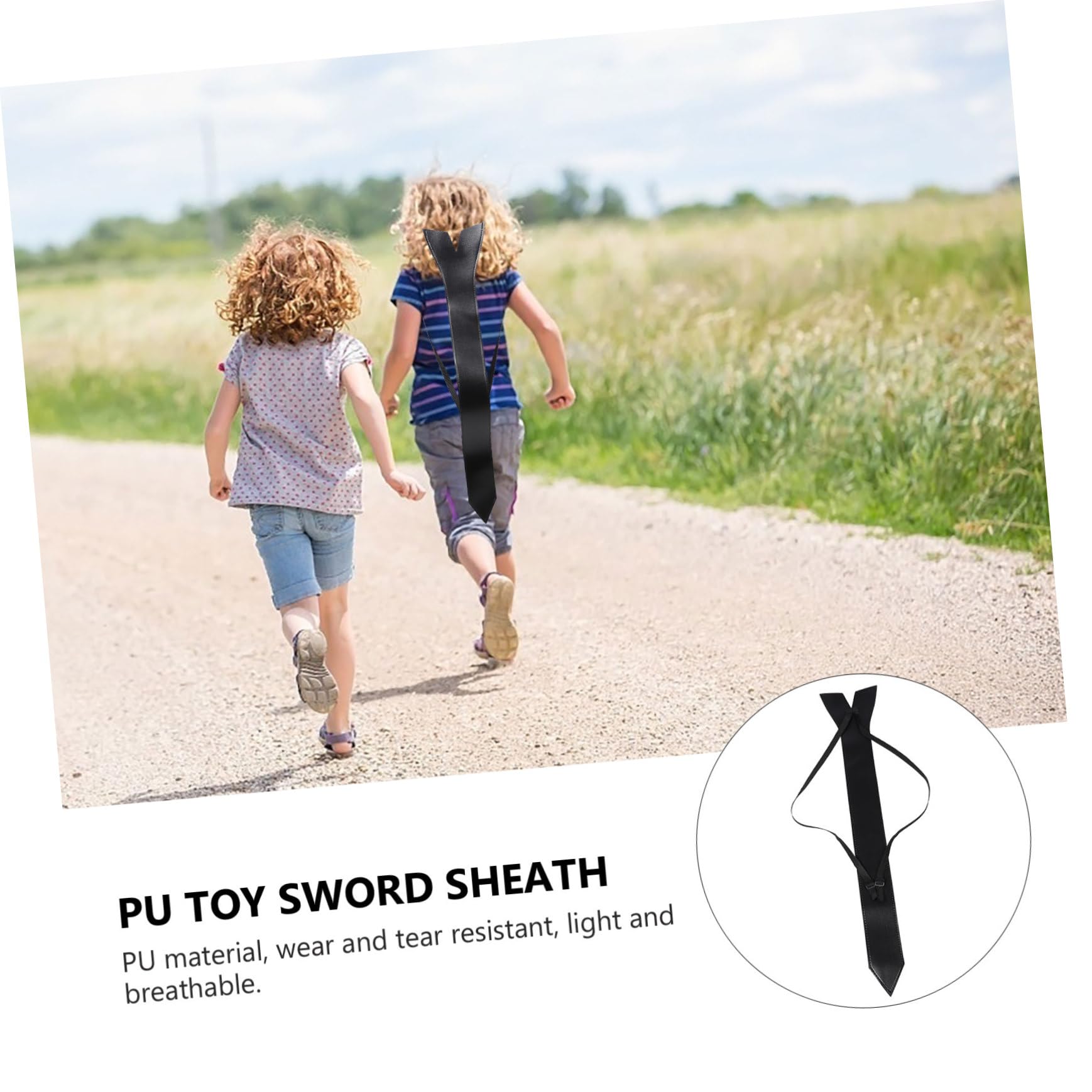 PACKOVE PU Swords Carrying Bag Durable Storage Cover for Long Swords Lightweight Shoulder Pouch for Taekwondo and Fencing Tough Wear Resistant Design