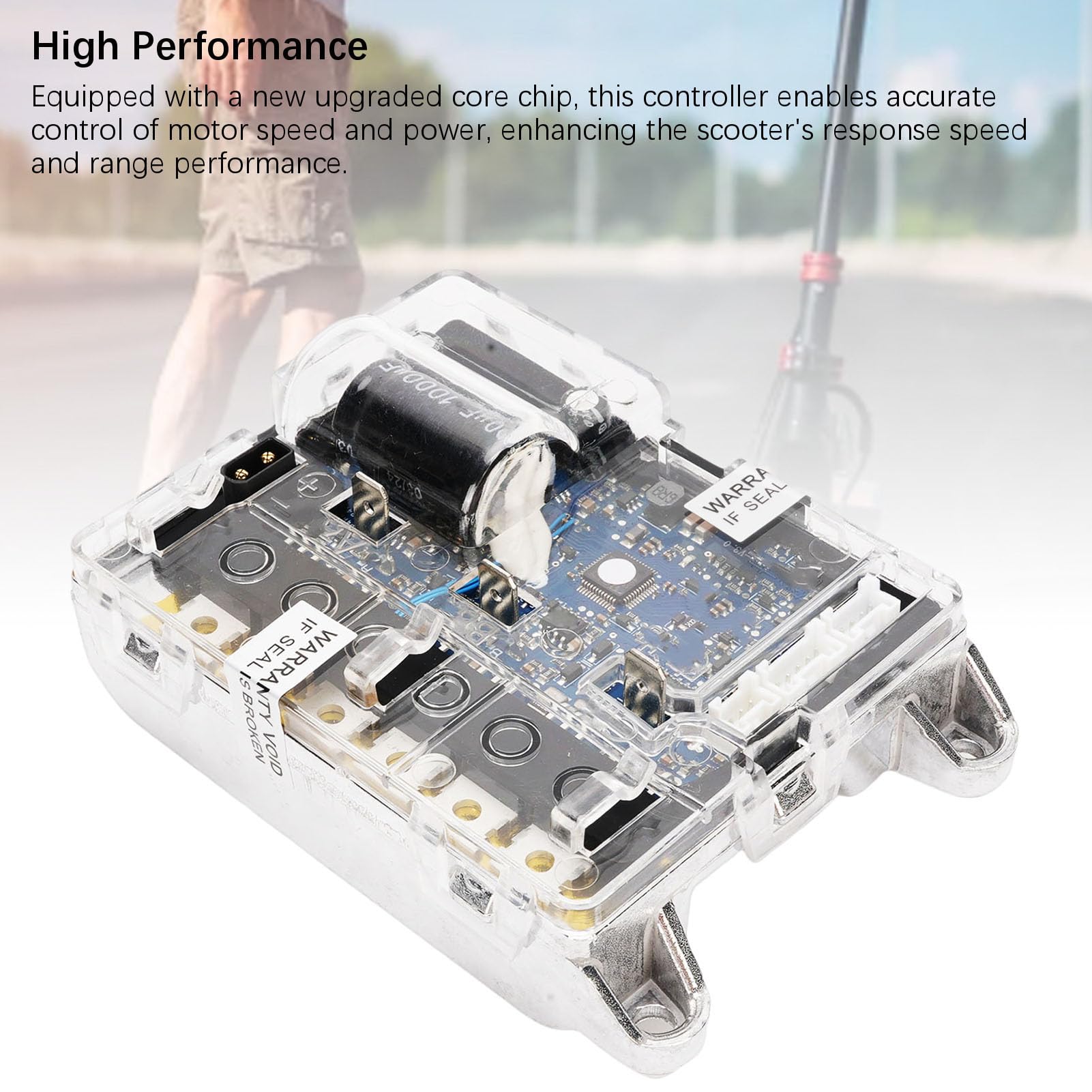 BuyWeek Controlador de Placa Base para Xiaomi M365 Pro Pro2, V3.0 de Aleación de Aluminio PCB PC para Patinete Eléctrico