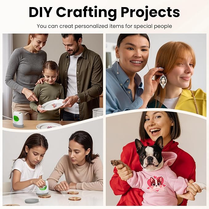 Termofijadora Mini Calogy Super, 410°F en 3 Min, 4 Niveles, Pantalla LED miniatura 6