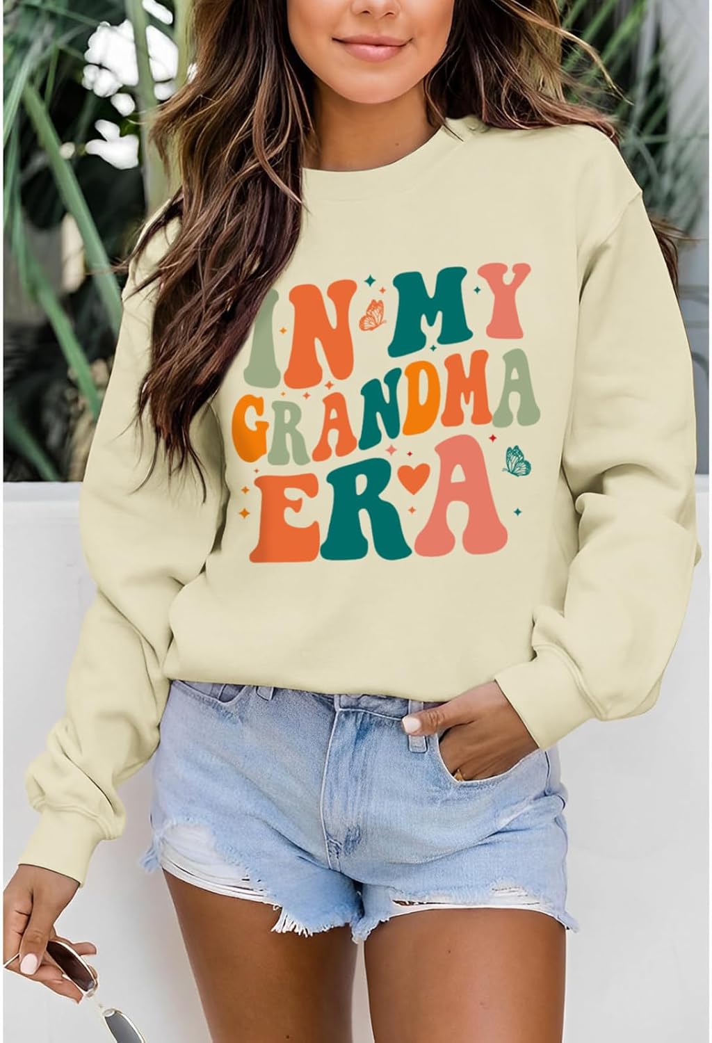 Grandma Sweatshirts for Women In My Grandma Era Sweatshirt Grandmother Crewneck Gifts for Grandmas Pullover Shirts - Image 6