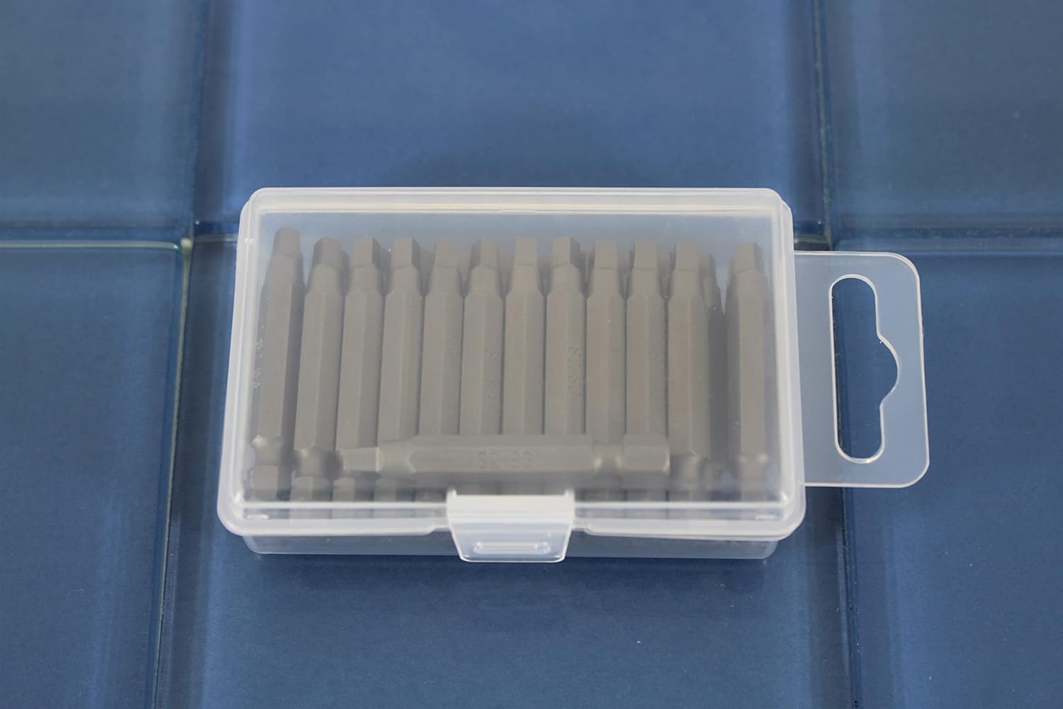 TEMO 25 pc #3 Square Robertson 2 Inch Screwdriver Insert Bits, Durable S2 Steel, with Heavy Duty Storage Container
