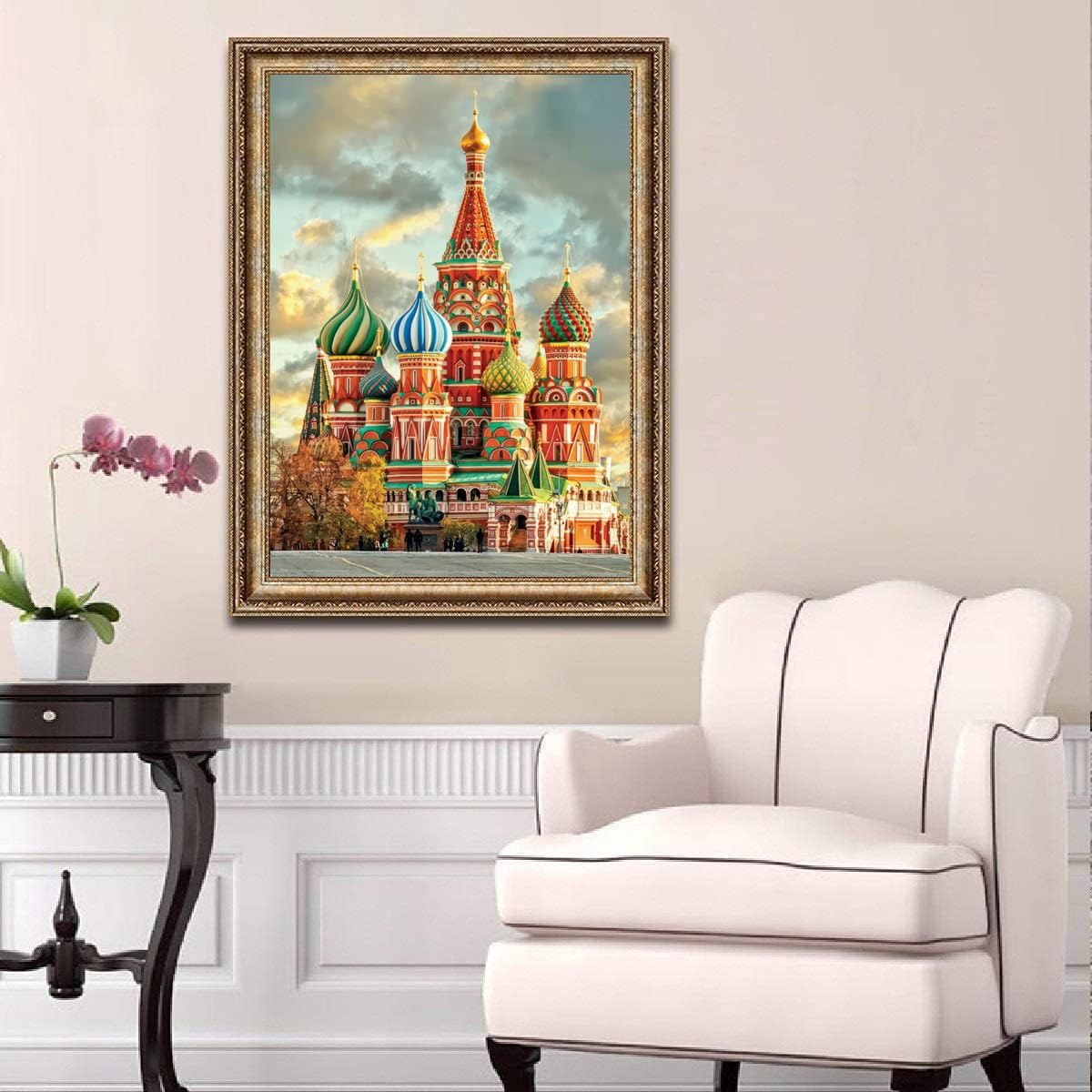 Jigsaw Puzzles for Adults 1000 Piece St. Basil's Cathedral 27.56 x 19.69 Inch Jigsaw Puzzle for Adults Educational Game 1000 Pieces Puzzles for Adult - Image 2