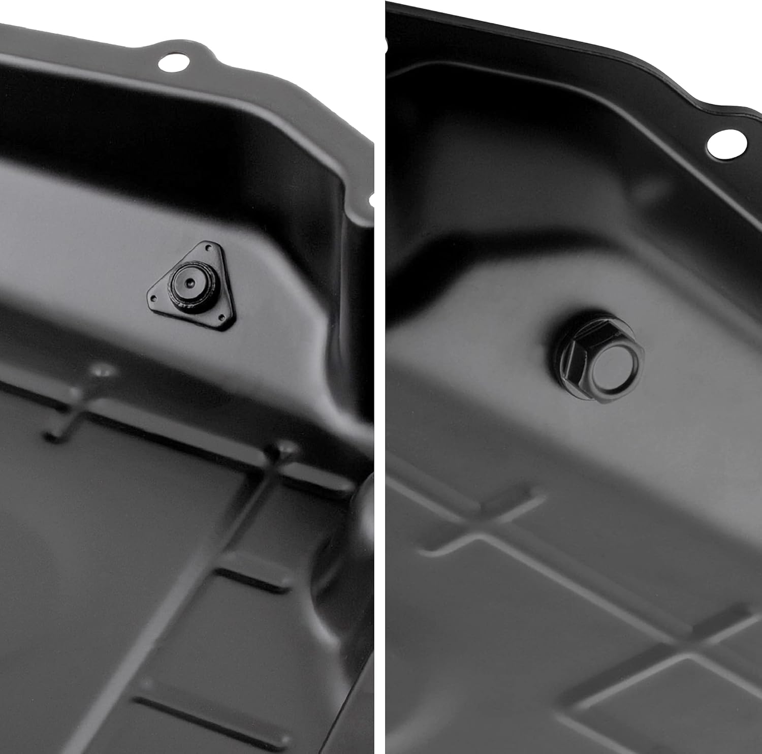 BOXI Transmission Oil Pan W/Drain Plug For Jeep Wrangler Liberty/for Chrysler 300/for Mitsubishi Raider/for Dodge Challenger Charger Durango Magnum Nitro Dakota/for Ram 1500| 103364 52852912AC 265-818