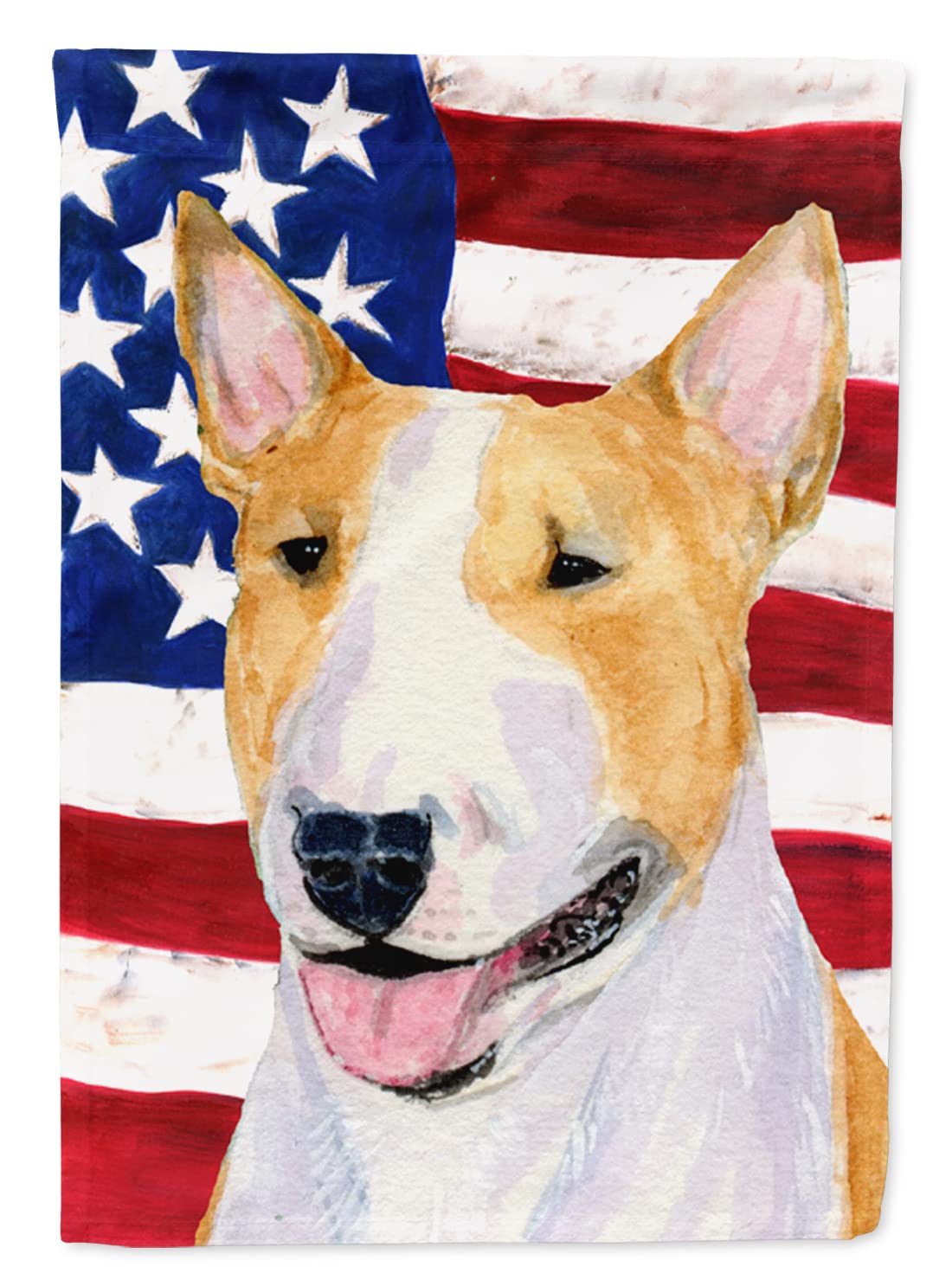 Drapeau Bull Terrier américain Caroline's Treasures pavillon de maison multicolore grand format