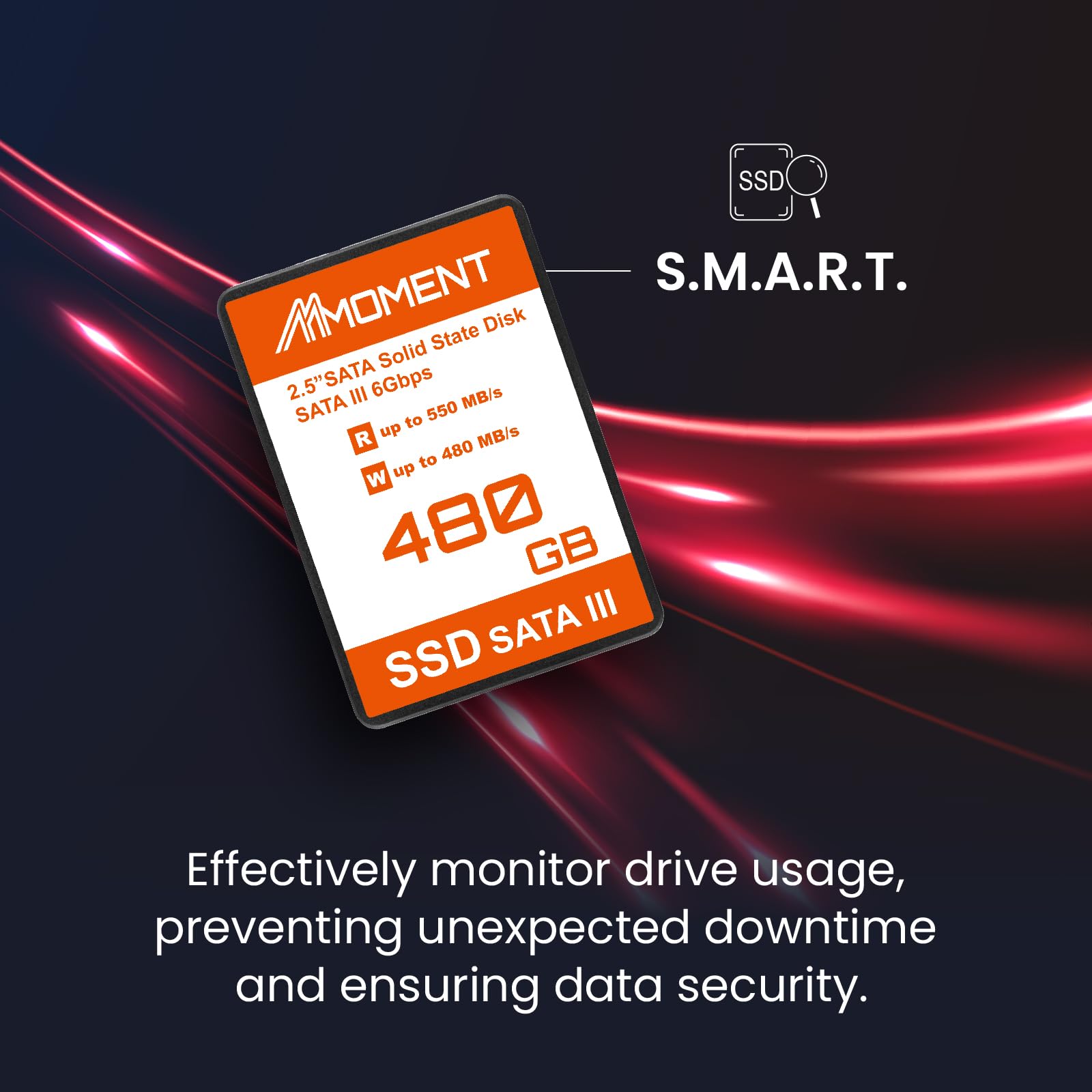 Amazon | MMOMENT 480GB 2.5インチ SSD SATA3 6Gb/s (読込最大550MB/s