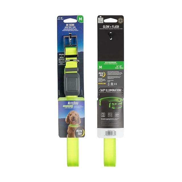 Foto 7 de 7 de Nite Ize NiteDog - Collar LED Recargable - Collar de Perro Iluminado con Hebilla de Metal Duradera
