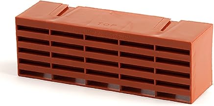 5 x Terracotta Air Bricks Vent 9" x 3" Brick Grille AirBrick Flow Ventilation