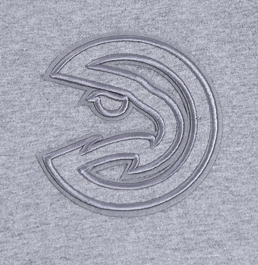 PRO Standard Men's NBA Neutral Short Sleeve Tee, Dark Heather Gray - Image 3
