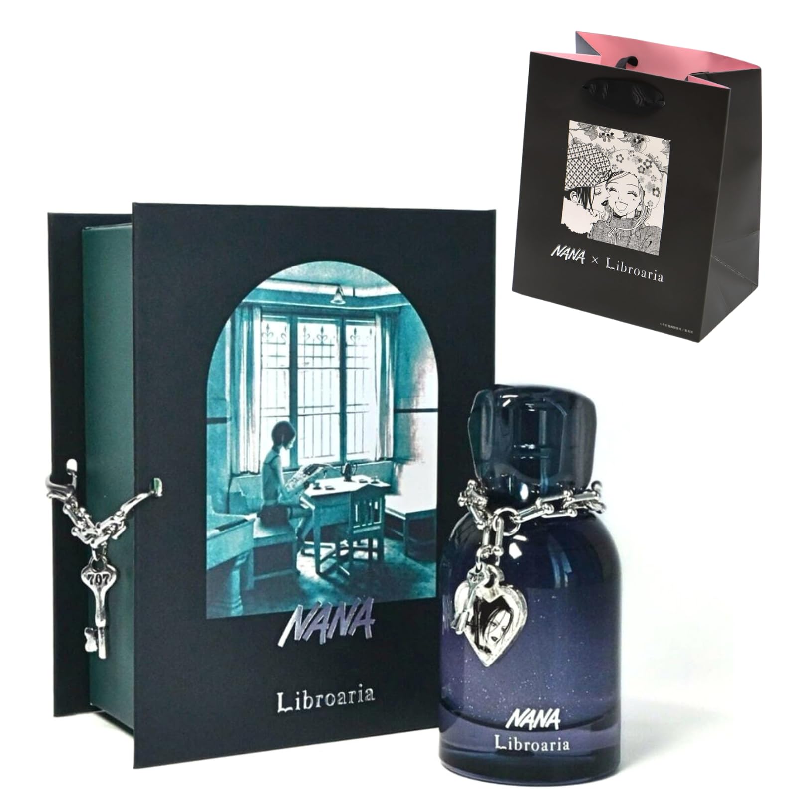 NANA リブロアリア Libroaria 小松奈々 No.8 Hachi 香水 Amazon | nana 香水 コラボ Libroaria 50ml N0.7 Nana N0.8