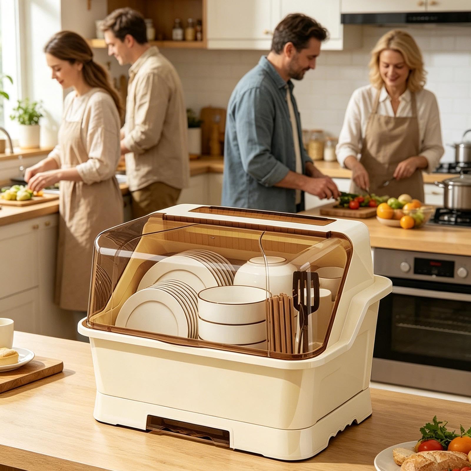 Schwammhalter für Küchenspüle, Utensilien, Abtropfgestell für Besteck, für Küche, Schlafsaal, Arbeitsplatte, Badezimmer, Esszimmer, Wohnung, Restaurant