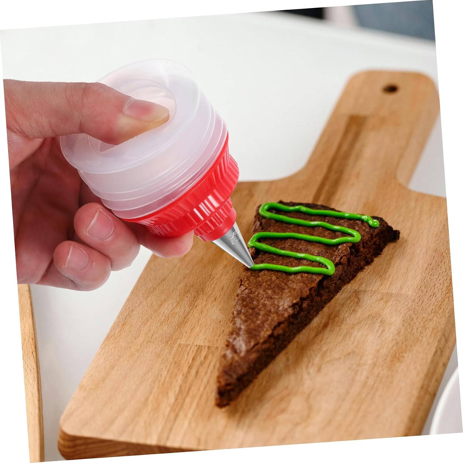 2pcs PP Cake Piping Bottles Xmas for Cookie Decorating