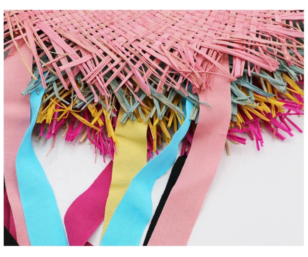 Sonnenhut Strohhut Hut Raffia Strandhüte Mit Großem Rand Für Frauen Mit Breitem Sonnenhut Für Damen Mit Hohlem Atmungsaktivem Strohhut