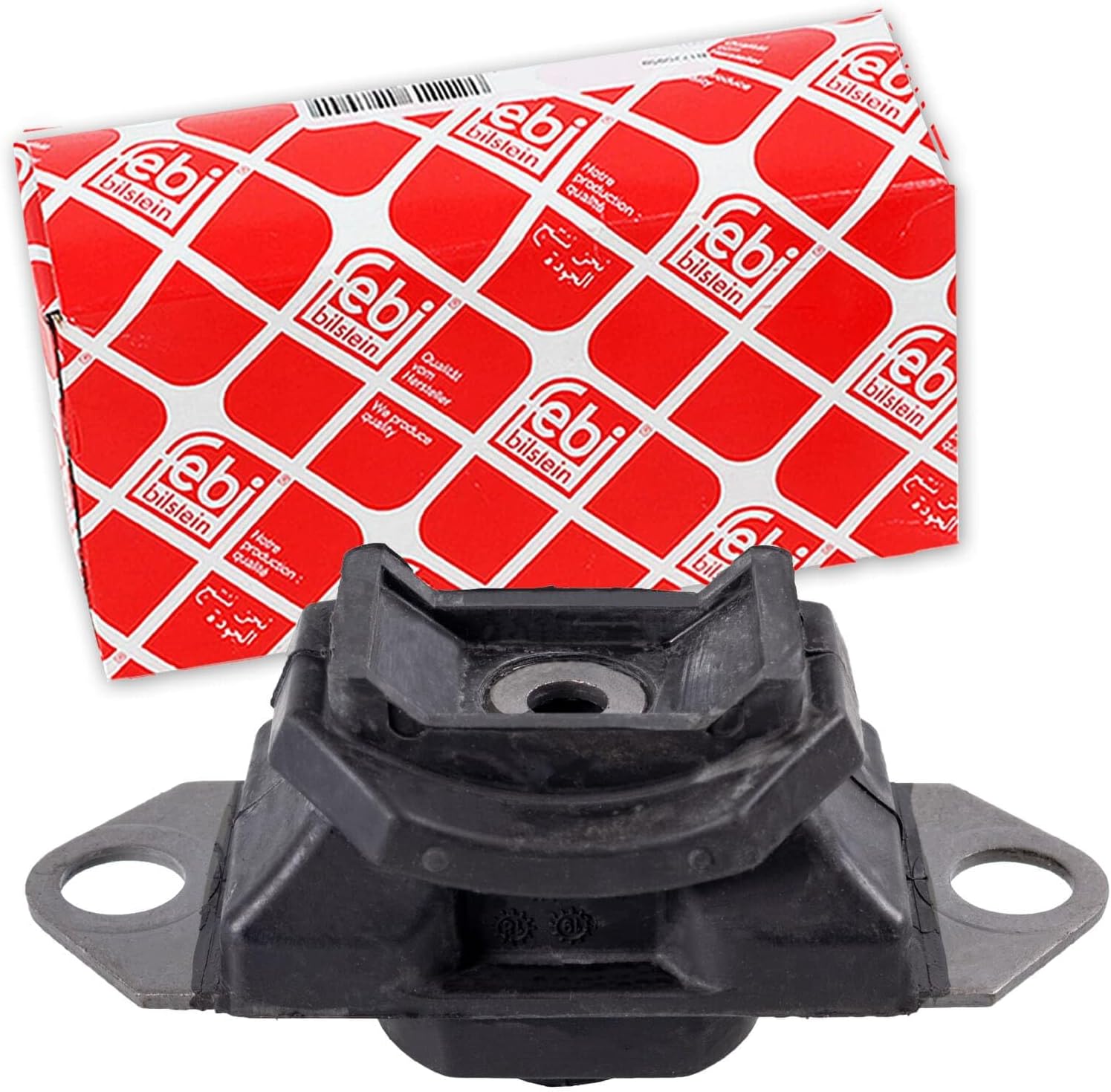 febi bilstein 28214 Engine Mounting, pack of one, Black