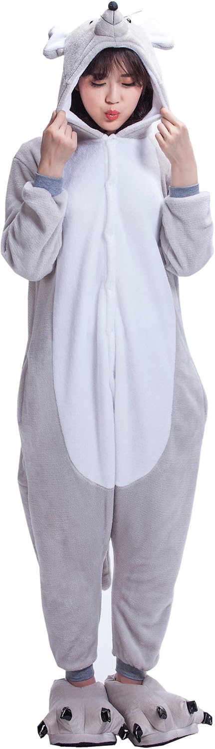 Unisex Mouse Halloween Fancy Dress Party Costume Kigurumi