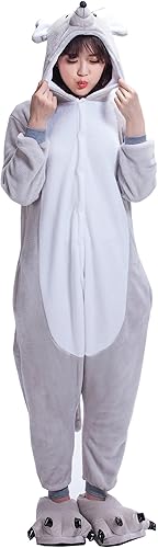Disfraz de ratón unisex para Halloween, disfraz de fiesta Kigurumi