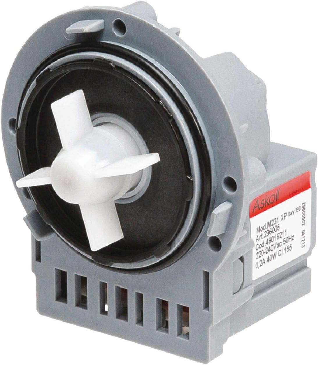 Iberiapc 8014025011615 Askoll 296005 Drain Pump