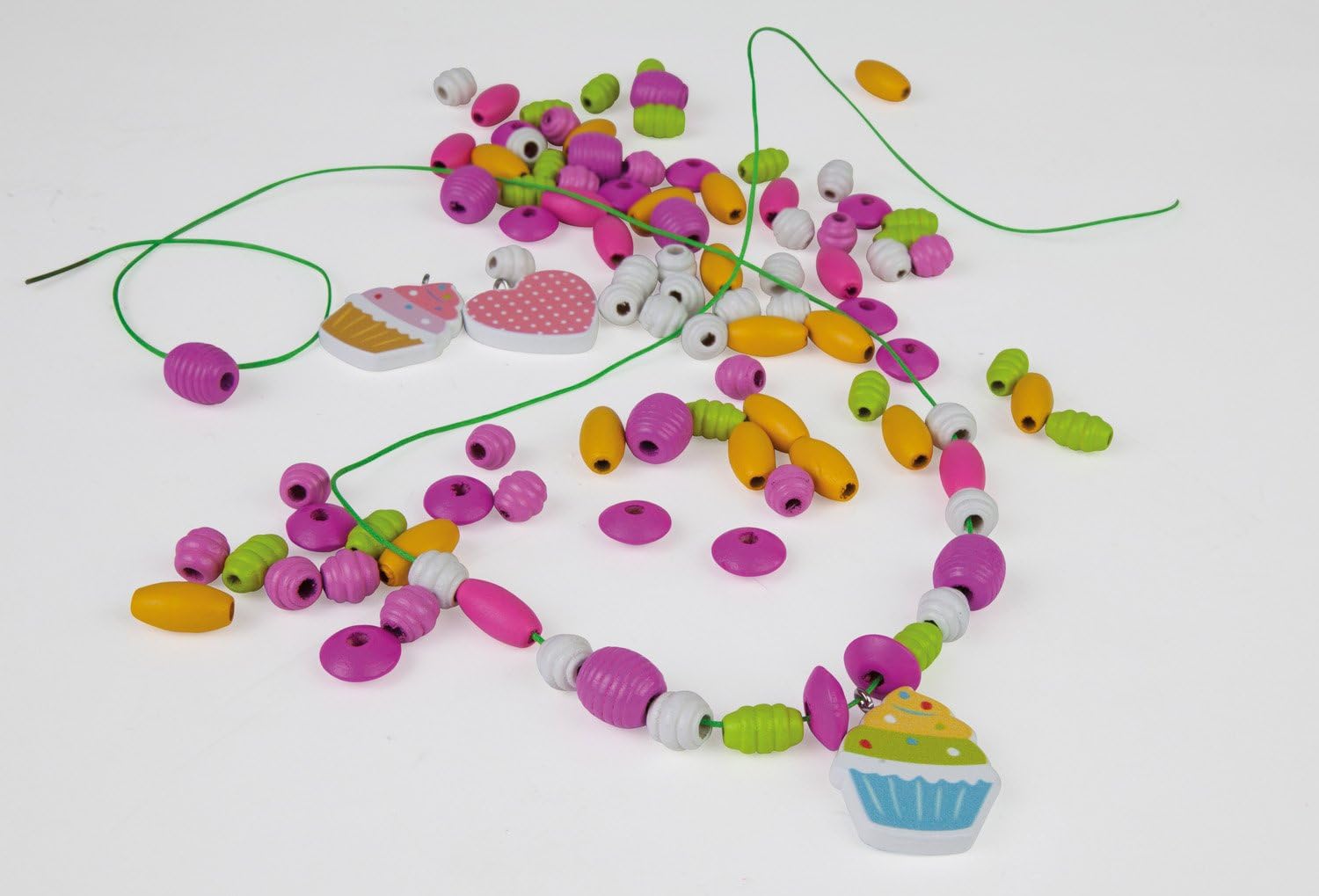 Lena 32002 Cupcakes Craft Set, Pink