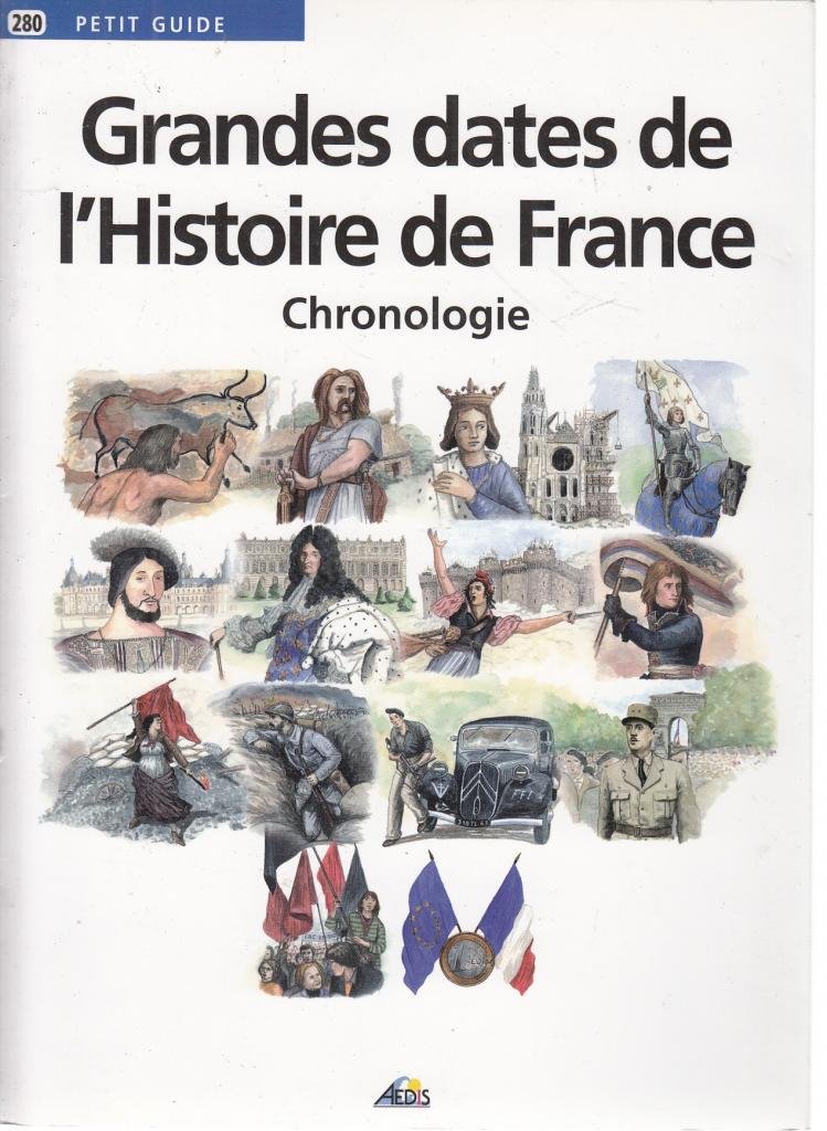 Grandes dates de l'Histoire de France, Chronologie