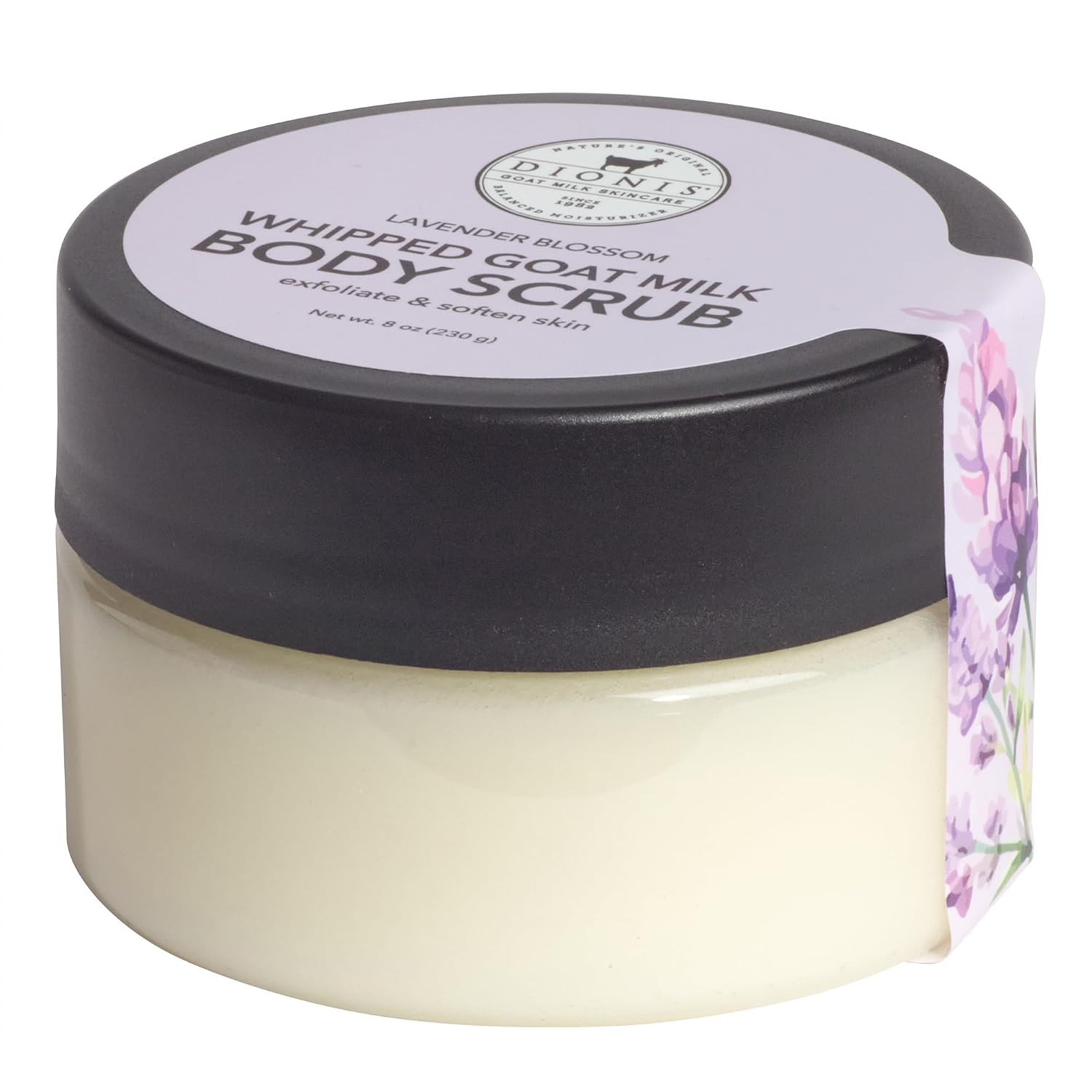 Dionis Goat Milk Whipped Body Scrub Milk & Honey 8oz (Pack of 1)