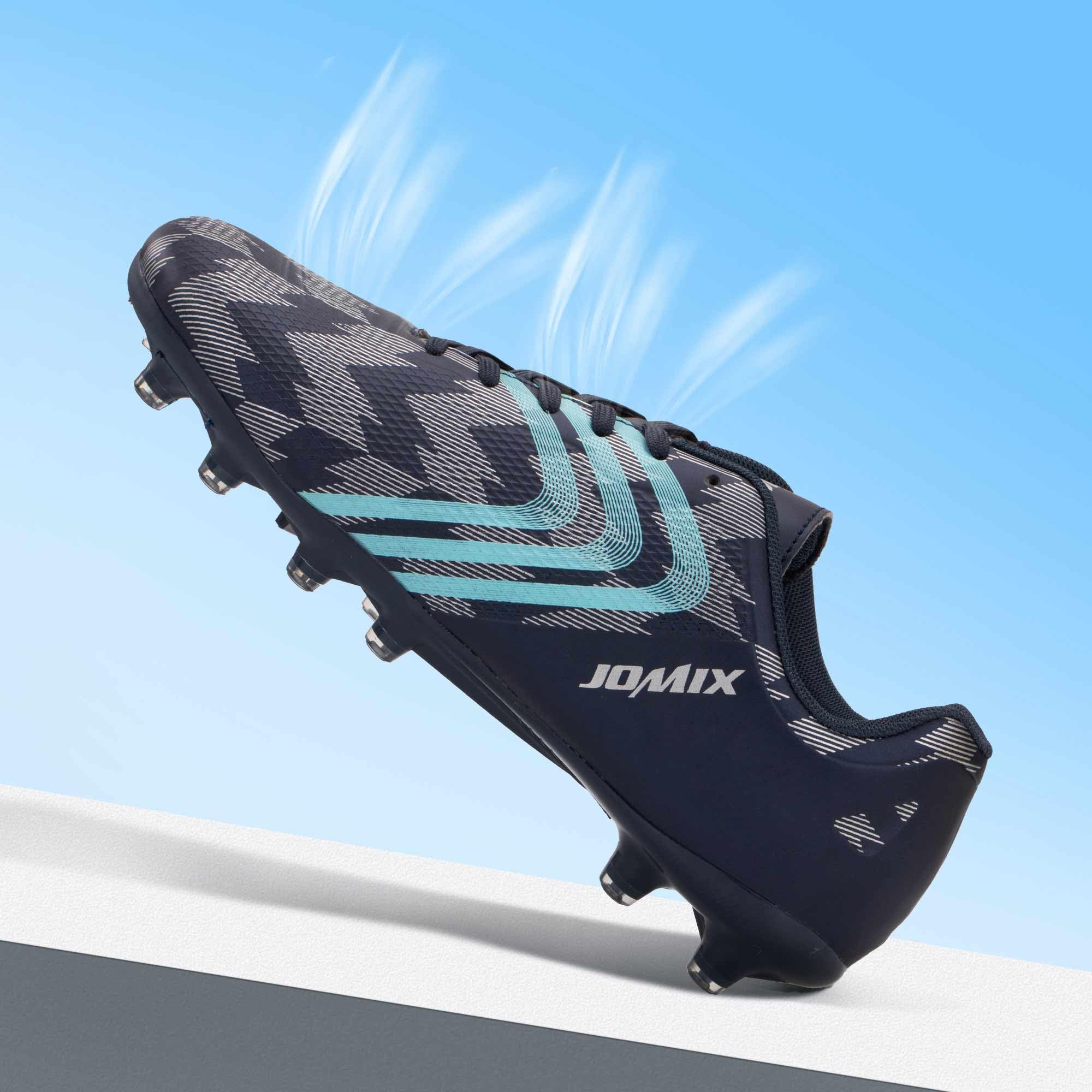 JOMIX Scarpe da Calcetto Calcio Uomo FG – Leggere, Antiscivolo e Resistenti con Tomaia Sintetica MOS250439