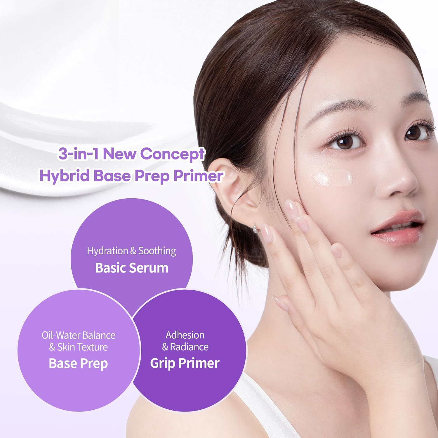 BENTON Guava Hydrating Make Up Base Prep Primer, Ready To Perfect Skin, Silicone-Free, Formation of a Breathable, Moisturization, All-in-One 35ml